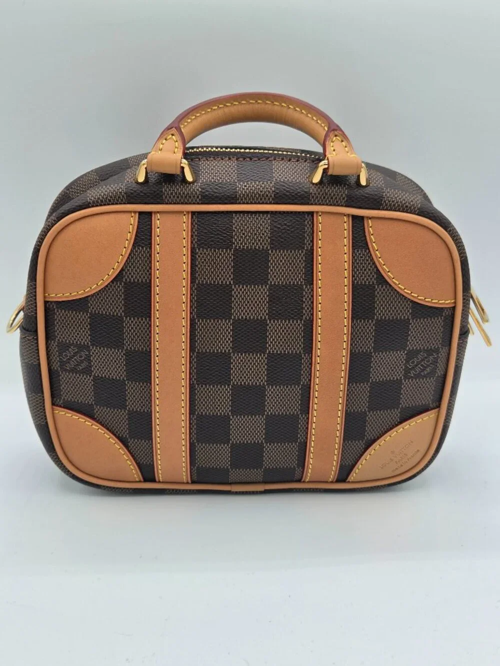 Louis Vuitton Damier Ebene Valisette Souple BB | RFID